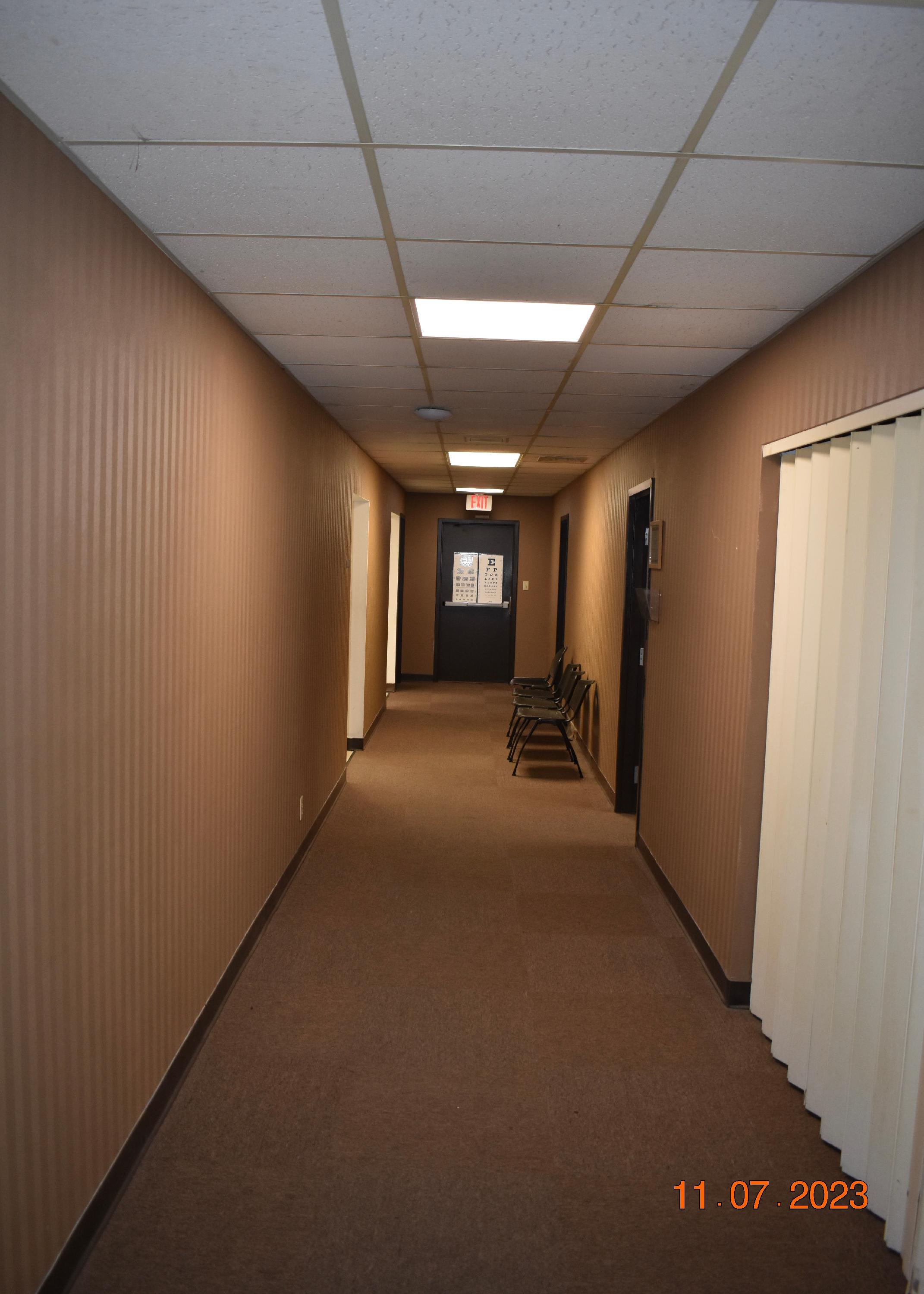 Lab Hallway Before